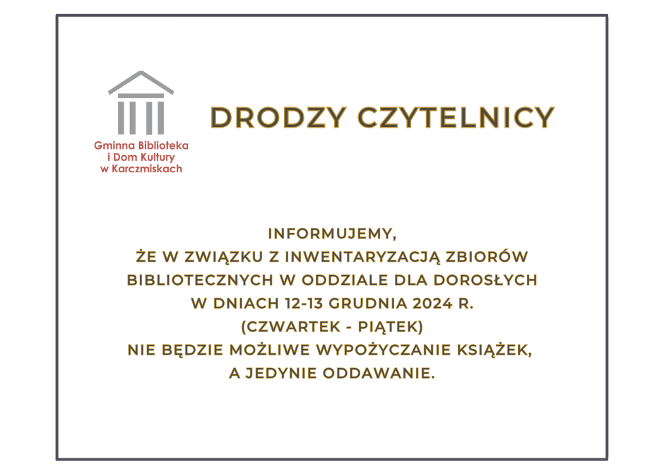 Inwentaryzacja zbiorów bibliotecznych